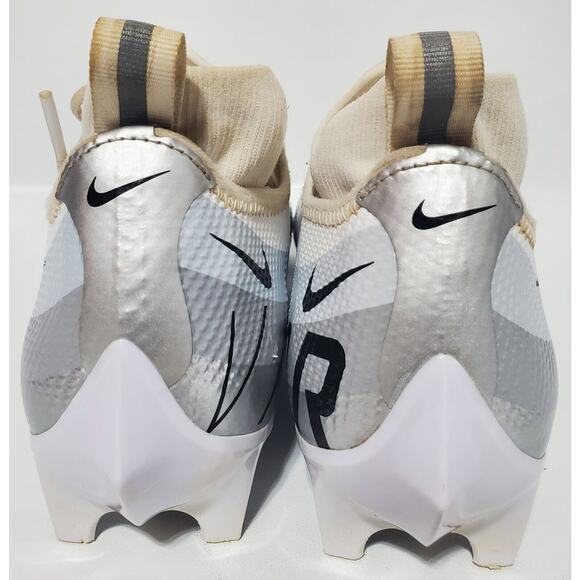 Nike Mens Vapor Edge 360 Pro Football Cleats DQ3670-102 Size 8 Whit Gray Sil Blk - Picture 5 of 7